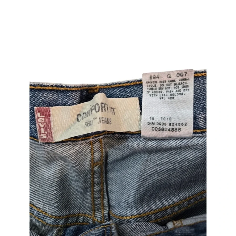 Vintage Levi's 550 & 560 Comfort Fit Jeans | W34 L30 | Made‎ in El Salvador